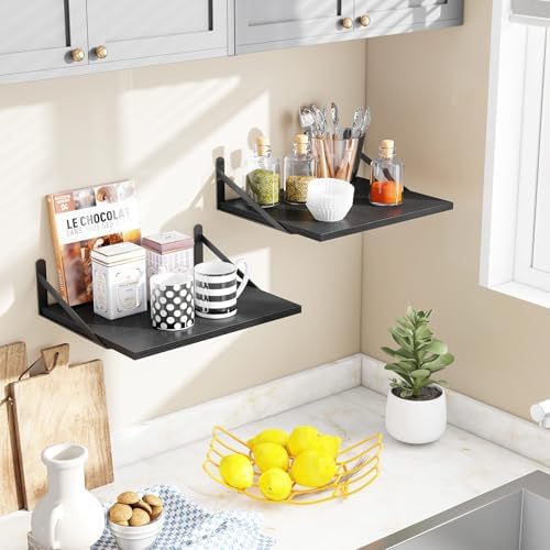 Fixwal 2pcs 11.8 in Deep Floating Shelves - Image 7