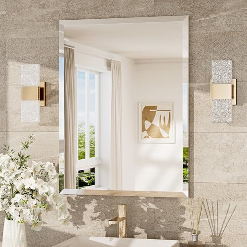 TokeShimi Bathroom Vanity Mirror Frameless by TokeShimi