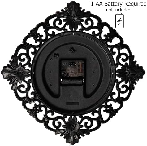Clockswise 11" Classic Round Decorative Hanging Wall Clock - Image 5