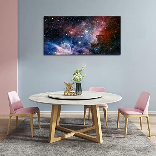 arteWOODS Canvas Wall Art Galaxy Nebula Starry Cosmic Painting Pictures - Image 5