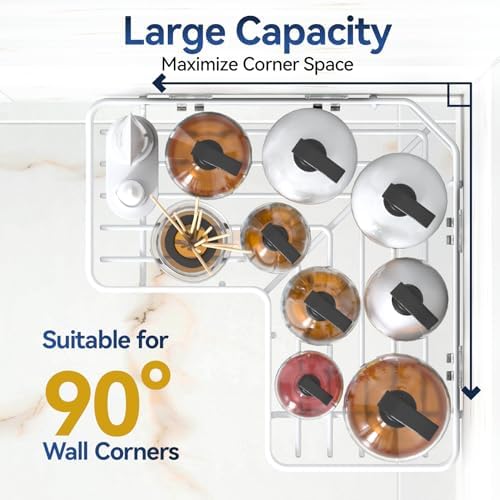 YASONIC Corner Shower Caddy Adhesive, 100% Rustproof Shower Organizer, No Drill - Image 3