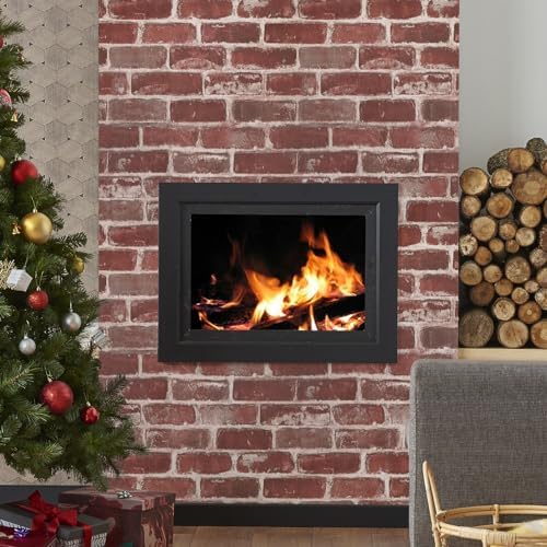 Red Brick Peel and Stick Wallpaper - Image 6