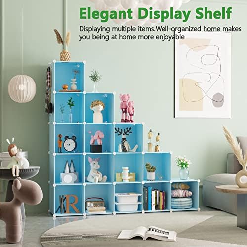 C&AHOME 16 Cube Storage Organizer Cube Shelves Units Storage Cubes - Image 3
