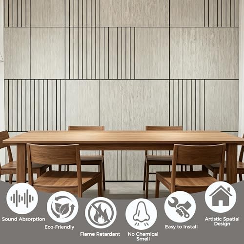 Teabelle 6 Pack Self-Adhesive Acoustic Panels - Image 2