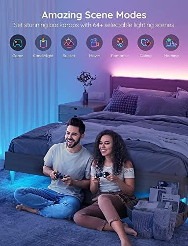 Govee Smart RGB LED Strip Lights 16.4ft, Work - Image 6