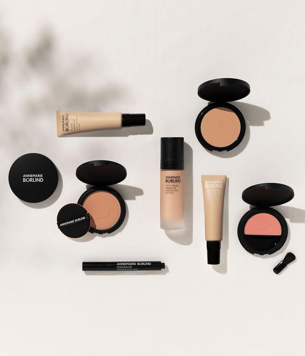 ANNEMARIE BÖRLIND - ANTI-AGING MAKE UP - beige - smoothing, lifting & refining foundation, with natural ingredients, high coverage, 1.01 Fl. Oz.