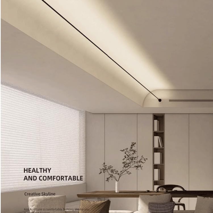 DIY Length Ceiling Light Steel Skylight Strip Linear Wall Lamp Skyline - Image 6