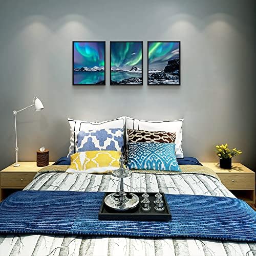 MHARTK66 Abstract Wall Art, 12x16in Set of 3 Piece Framed Draw, Modern Home - Image 5