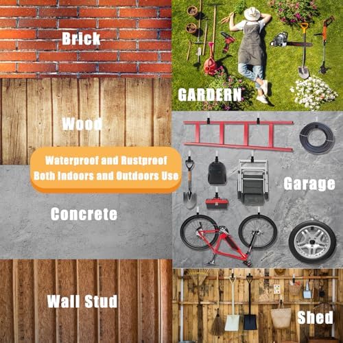 Heavy Duty Wall Mount Hooks, Ladder Hangers - Image 7