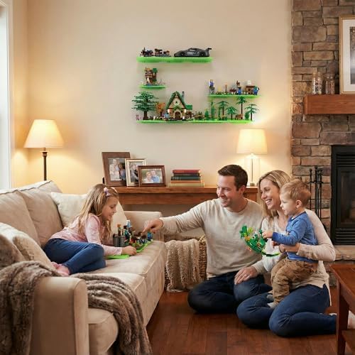 12 Pack Mini Wall Display Shelves - Image 5