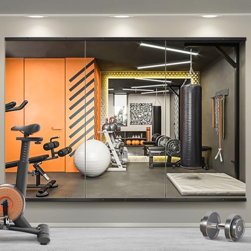 Home Gym Mirror for Wall by TRAHOME