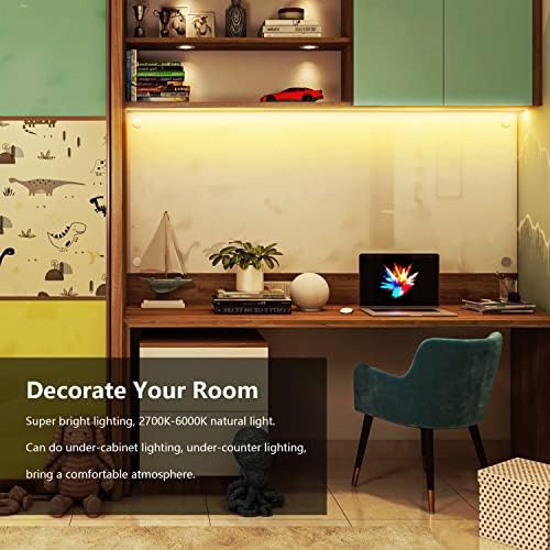 DAYBETTER Under Cabinet Lighting kit, Dimmable Under Cabinet Lights - Image 5
