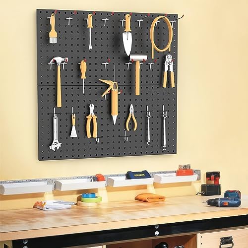 WALMANN 2 PCS 12x24 in Pegboard Panels, 24x24 in Tools Pegboards - Image 7
