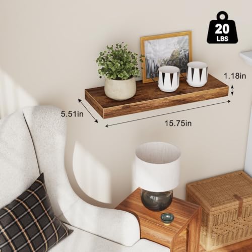 Fixwal Floating Shelves for Wall Decor - Image 3
