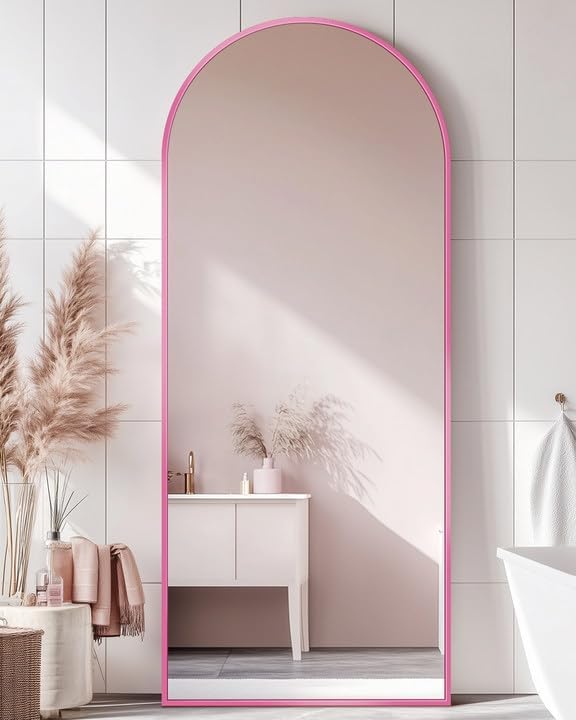 Antok 58" x19” Arched Full Length Mirror, Floor Mirror - Image 3