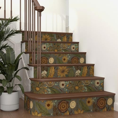 Laatse Boho Wallpaper Peel and Stick 17.5"x118" - Image 6
