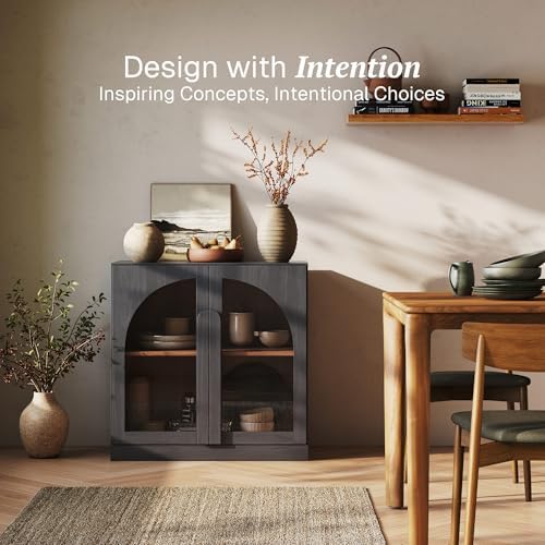 BELLEZE Bijou 126" Wall Unit 6-Piece Modular TV Stand - Image 4