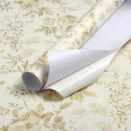 Erfoni Boho Floral Peel and Stick Wallpaper Floral Leaf Contact Paper - Image 7