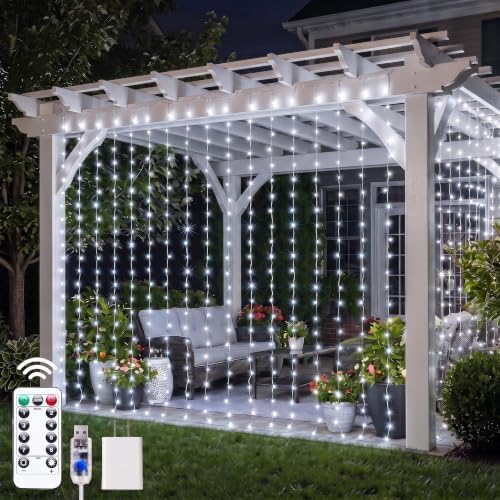Brightown Curtain String Lights, Hanging Fairy Lights by Brightown