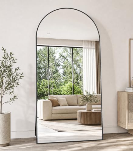 Koonmi 67x30 Arched Full Length Mirror, Floor Mirror by KOONMI