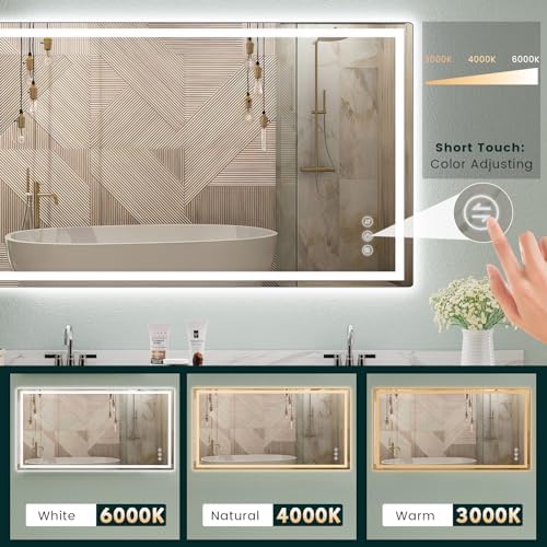 Memobarco 36" x 72" LED Bathroom Mirror - Image 4