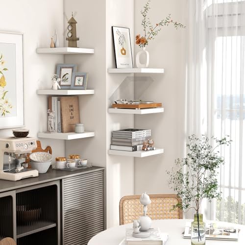 Venusmiles 8"x8" Square Floating Shelves - Image 5