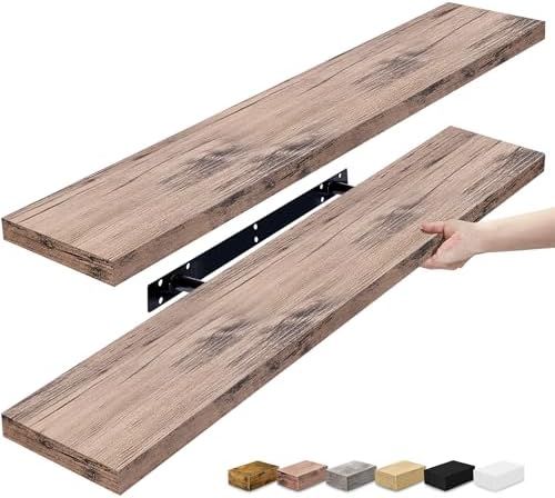 Sorbus Floating Shelves for Wall Storage by Sorbus