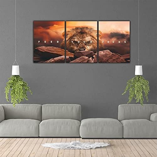 Inspirational Quotes Poster Framed Wall Art Motivational Canvas Painting Print - Image 6