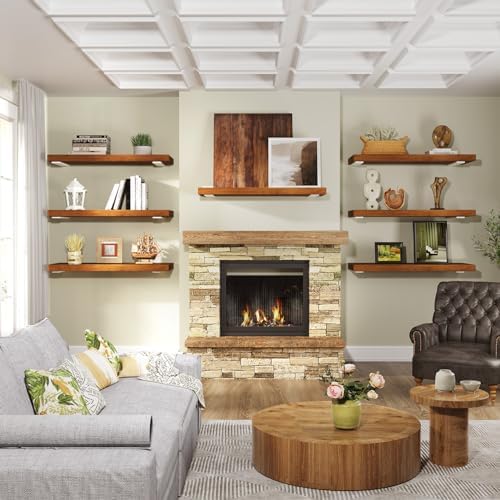 Goovilla Shelf Bracket, Floating Shelf Brackets 4 inch Long, 6 Pack - Image 5