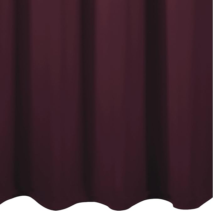 LEMOMO Burgundy Red Blackout Curtains/42 x 72 Inch/Set of 2 Panels Room - Image 9