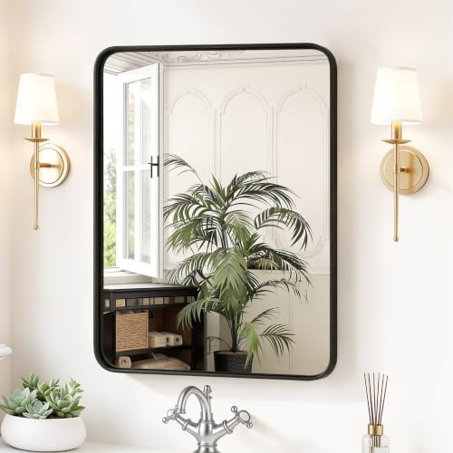 Sweetcrispy Bathroom Wall Mirror, 30x22 Inch Mirror by Sweetcrispy