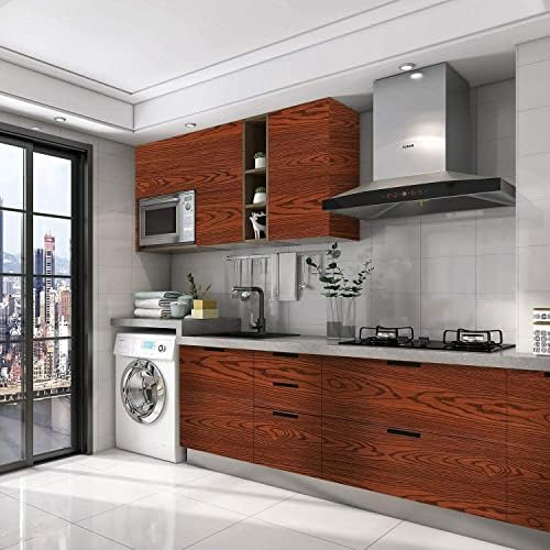 Wood Grain Contact Paper Peel and Stick Wallpaper Removable Wall Paper - Image 4