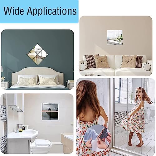 16" x 12" x 4Pcs Acrylic Mirror Sheets, Decorative Wall Mirrors - Image 6