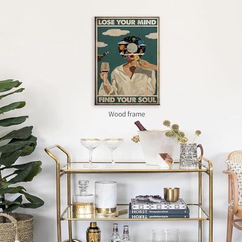 Lose Your Mind Find Your Soul Posters Maximalist Wall Art Retro Mid Century - Image 6