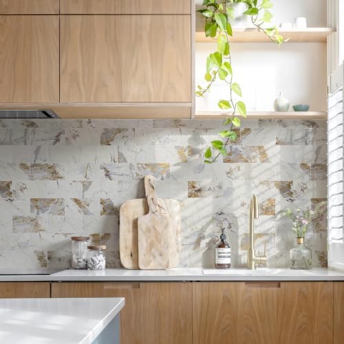 STICKGOO 10-Sheet Backsplash Peel and Stick Subway Tile - Image 7