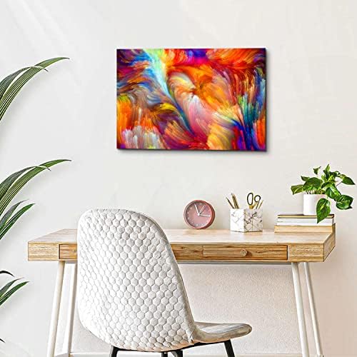 Bright Colorful Abstract Wall Art Graffiti Picture Wall Decor - Image 2