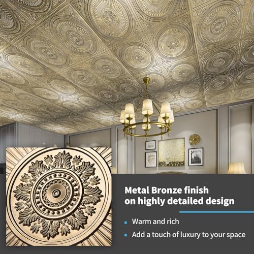 Art3d 12-Pack 2 x 2 ft Drop Ceiling Tiles - Image 3