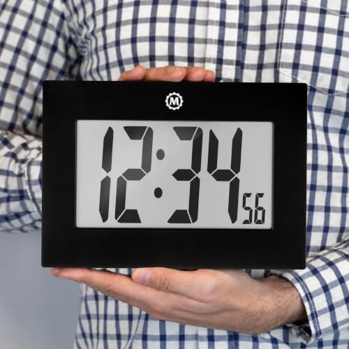MARATHON Commercial Grade 9-Inch Large Digital Wall Clock - Image 2