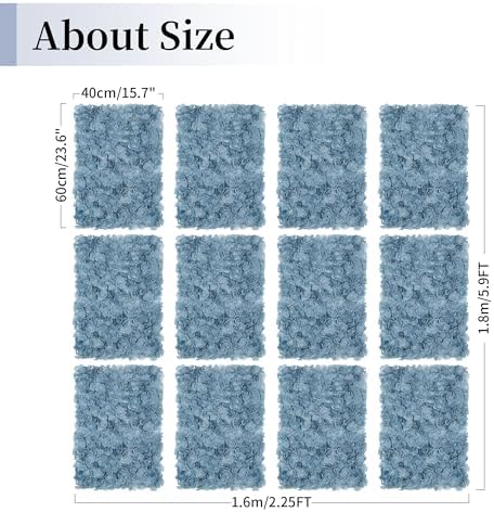 BLOSMON Flower Wall Panel Backdrop - Image 3