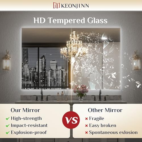 Keonjinn 84" x 32" Bathroom Mirror - Image 6