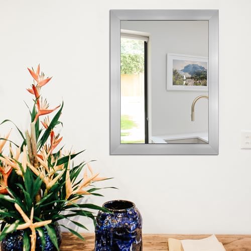 Ruomeng Wall Mirror Rectangle Decorative Mirror 12x16 Inch - Image 2