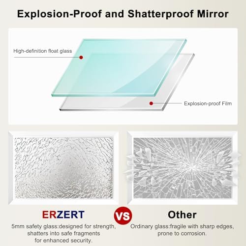 Bathroom Wall Vanity Mirror for Over Sink - Image 7