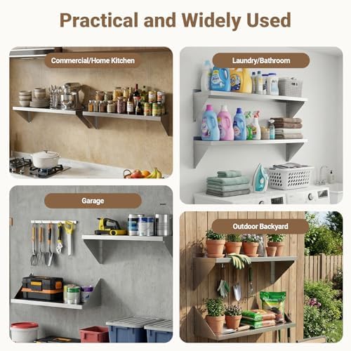 Stainless Steel Wall Shelf - Image 6