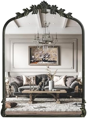 WallBeyond Black Antique Mirror by WallBeyond