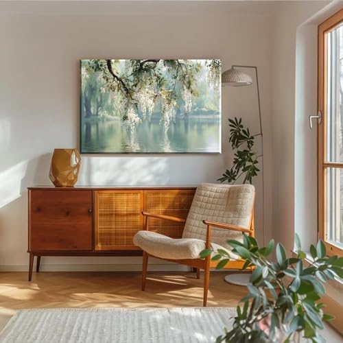 Serene Landscape Canvas Wall Art - Image 4