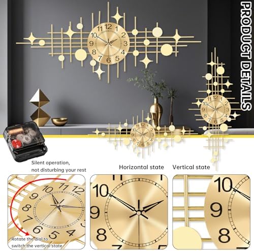 SIN&MI Wall Clock, Large Wall Clocks - Image 3