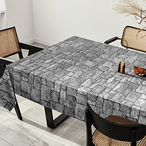 Chuangdi 6 Pcs Stone Wall Paper Roll Brick Tablecloths Party - Image 3