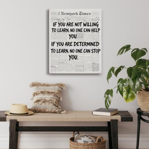 Black And White Newspaper Poster - Image 3