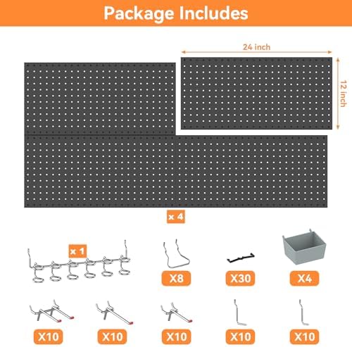 WALMANN Metal Pegboard Kit - Image 4