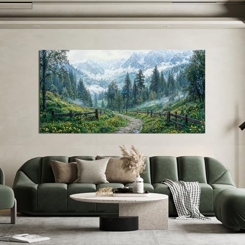 Canvas Wall Art Decor Canvas Art Wall Decor Modern Large Landscape Wall Art - Image 6